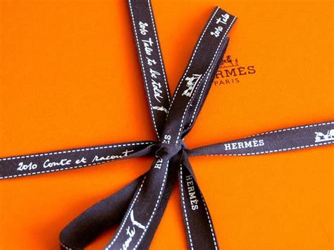 hermes packaging box|who makes Hermes ribbon.